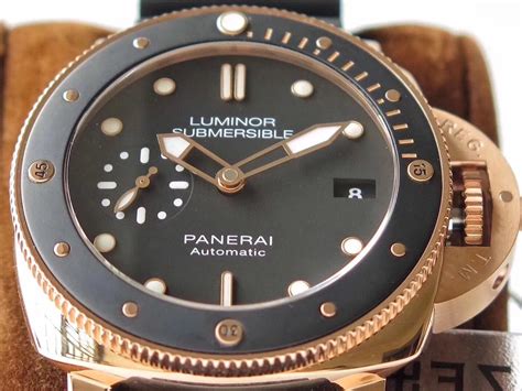 rose gold panerai replica